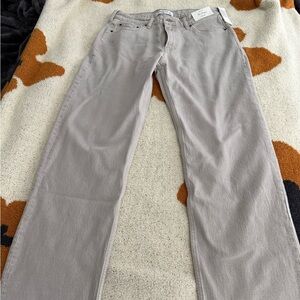 Abercrombie  baggy jeans. NWT. Size 4 Long.